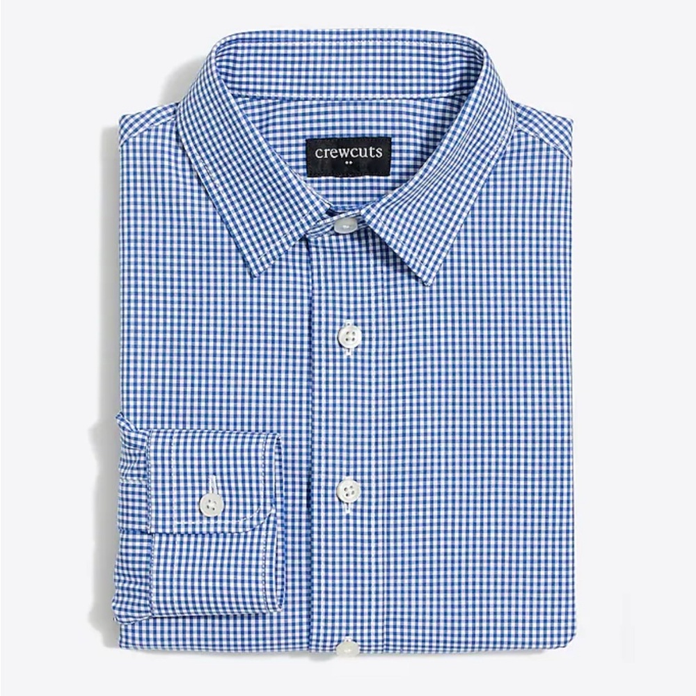 Crewcuts Boys' long-sleeve flex Thompson patterned shirt - Size 8